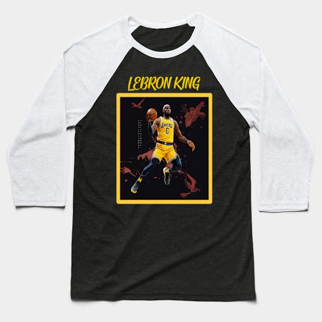 LeBron james Baseball T-Shirt by TshirtMA